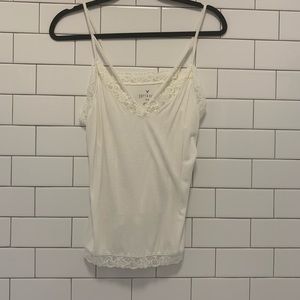 AE tank top with lace detail. Only worn once